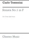 Carlo Tessarini: Sonata No.1 In F For Oboe And Piano: Oboe: Instrumental Work