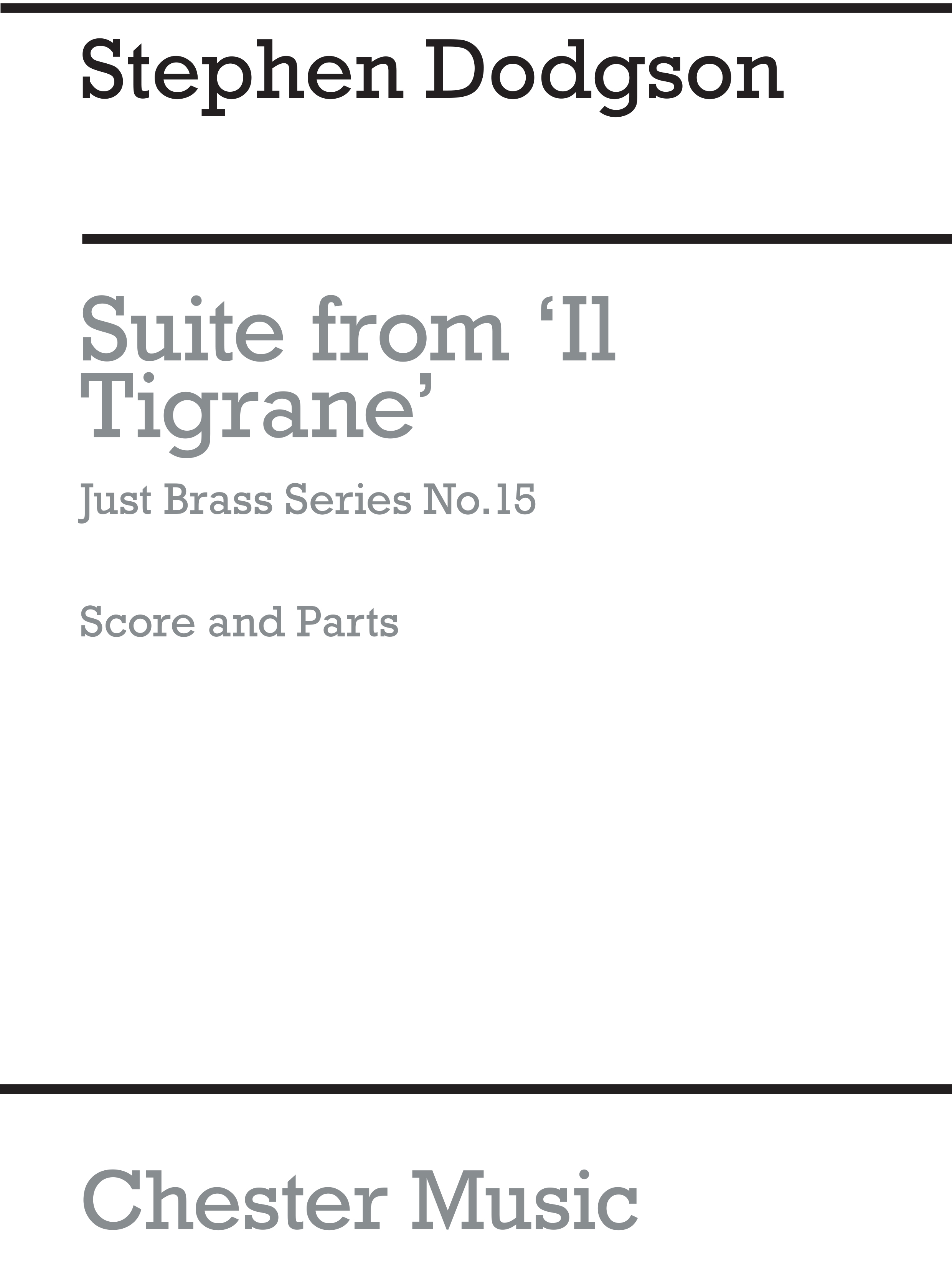 Stephen Dodgson: Suite For Brass Septet: Brass Ensemble: Instrumental Work