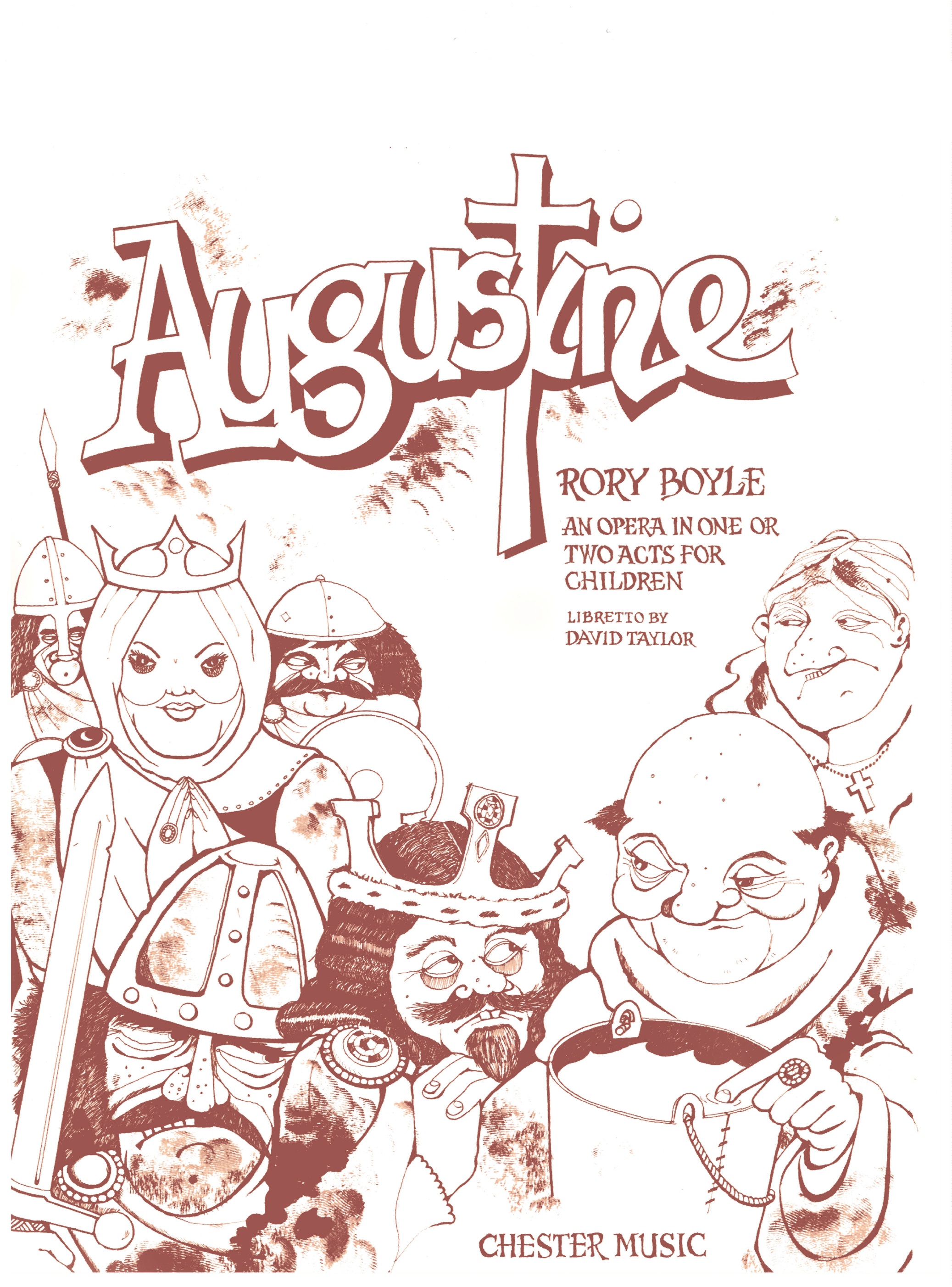 Rory Boyle: Augustine: Opera: Vocal Score