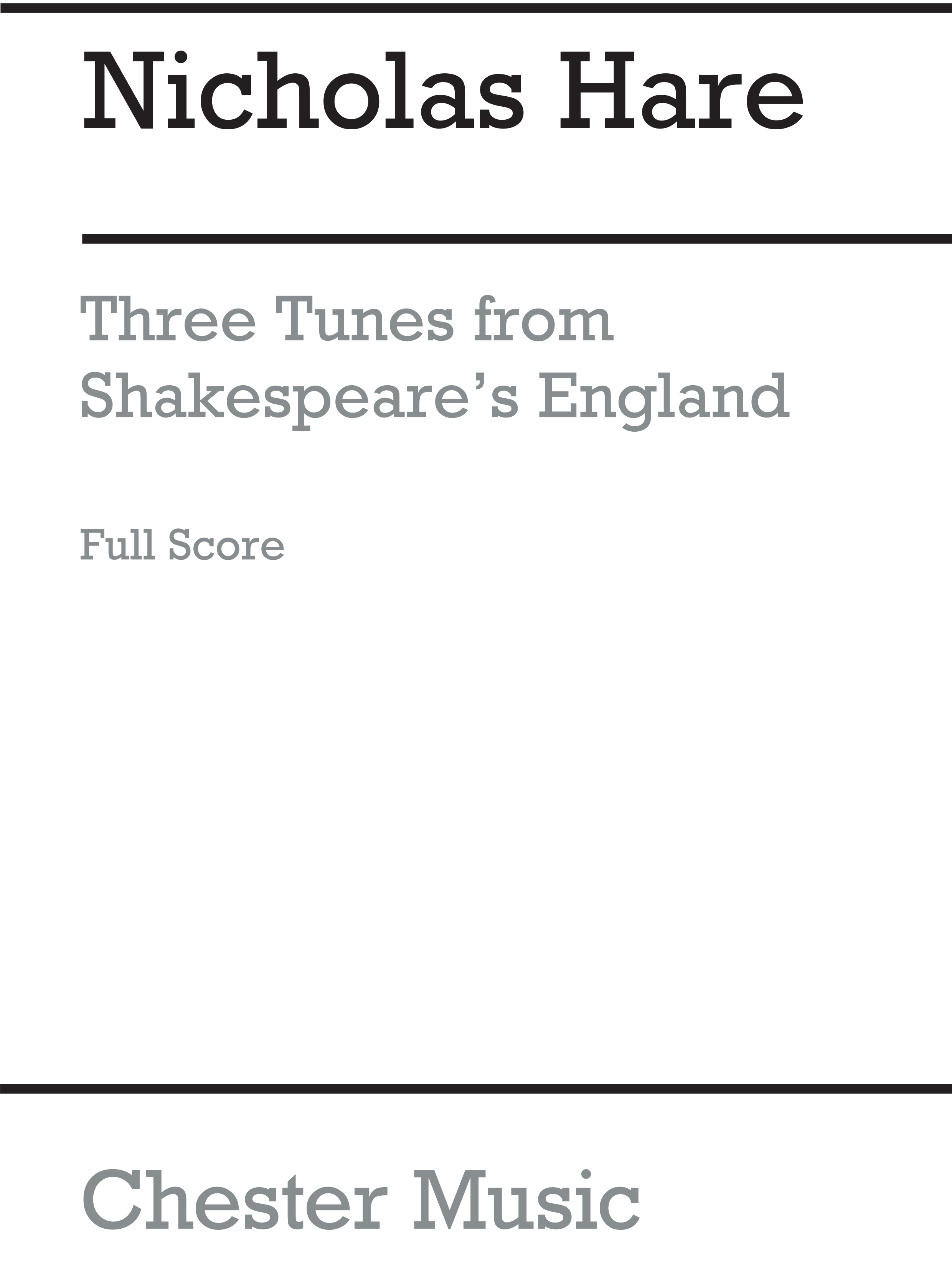 Nicholas Hare: Playstrings Easy No. 2 Three Tunes: Orchestra: Score