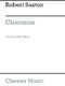 Robert Saxton: Chaconne for Double Choir: SATB: Vocal Score