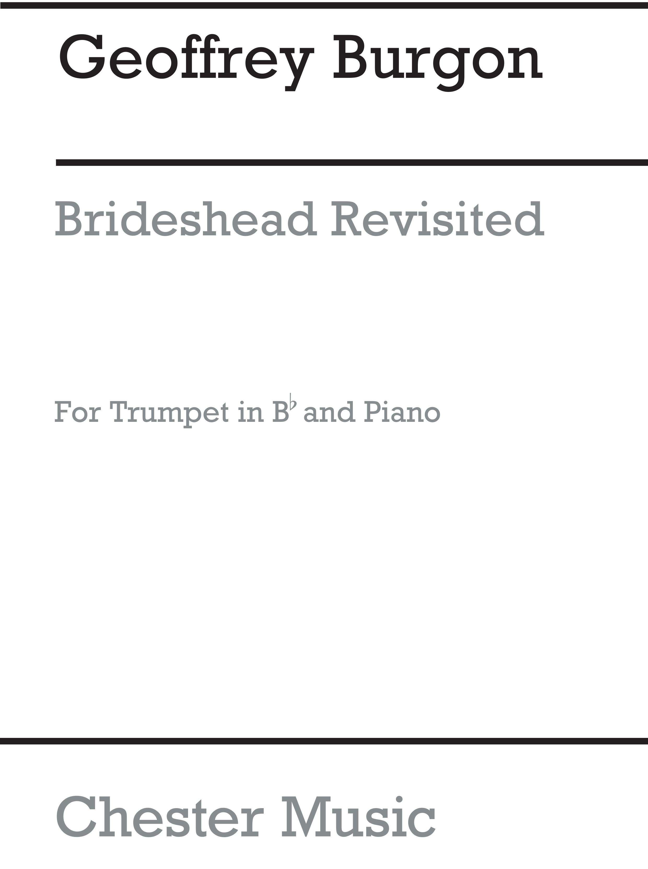 Geoffrey Burgon: Theme From Brideshead Revisited: Trumpet: Instrumental Work