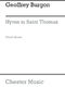 Geoffrey Burgon: Hymn To St Thomas Of Hereford: SATB: Vocal Score