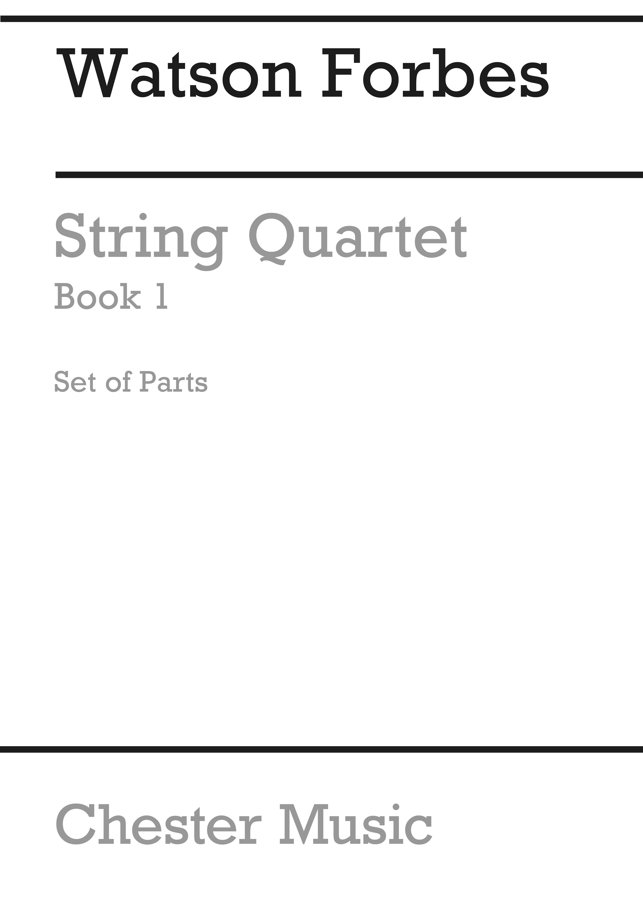 Easy String Quartets Book One (Parts Only): String Quartet: Parts