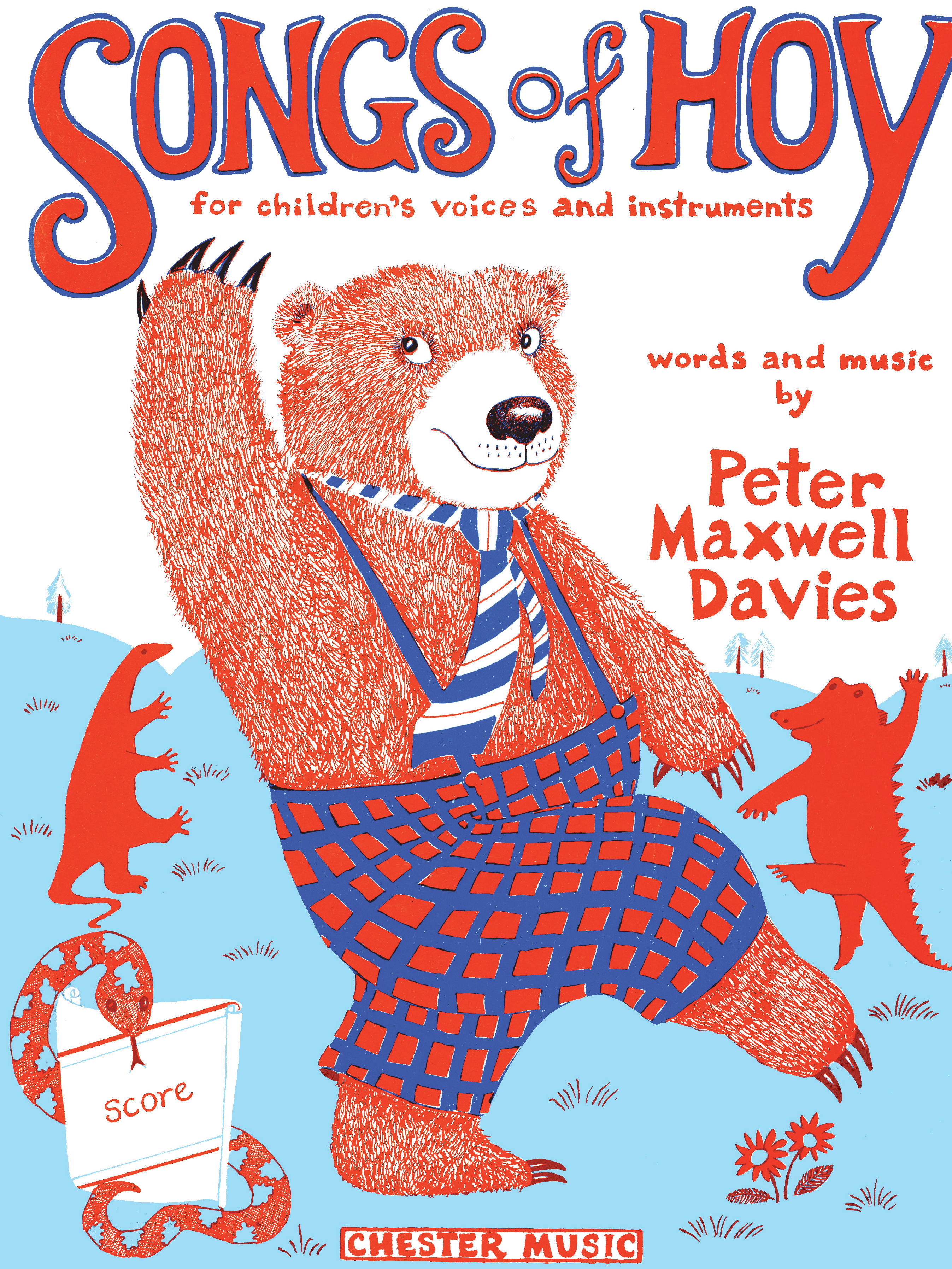 Peter Maxwell Davies: Songs Of Hoy Score: Voice: Score