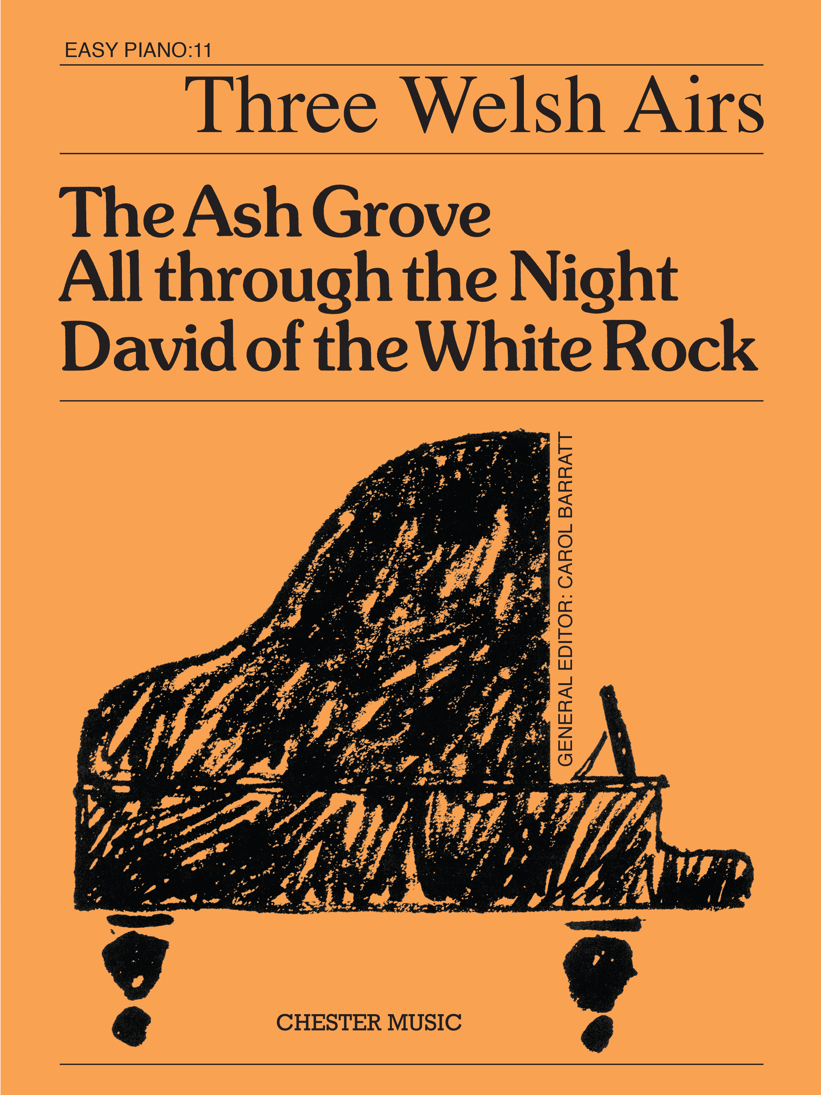 : Ash Grove  All Through The Night: Easy Piano: Instrumental Work