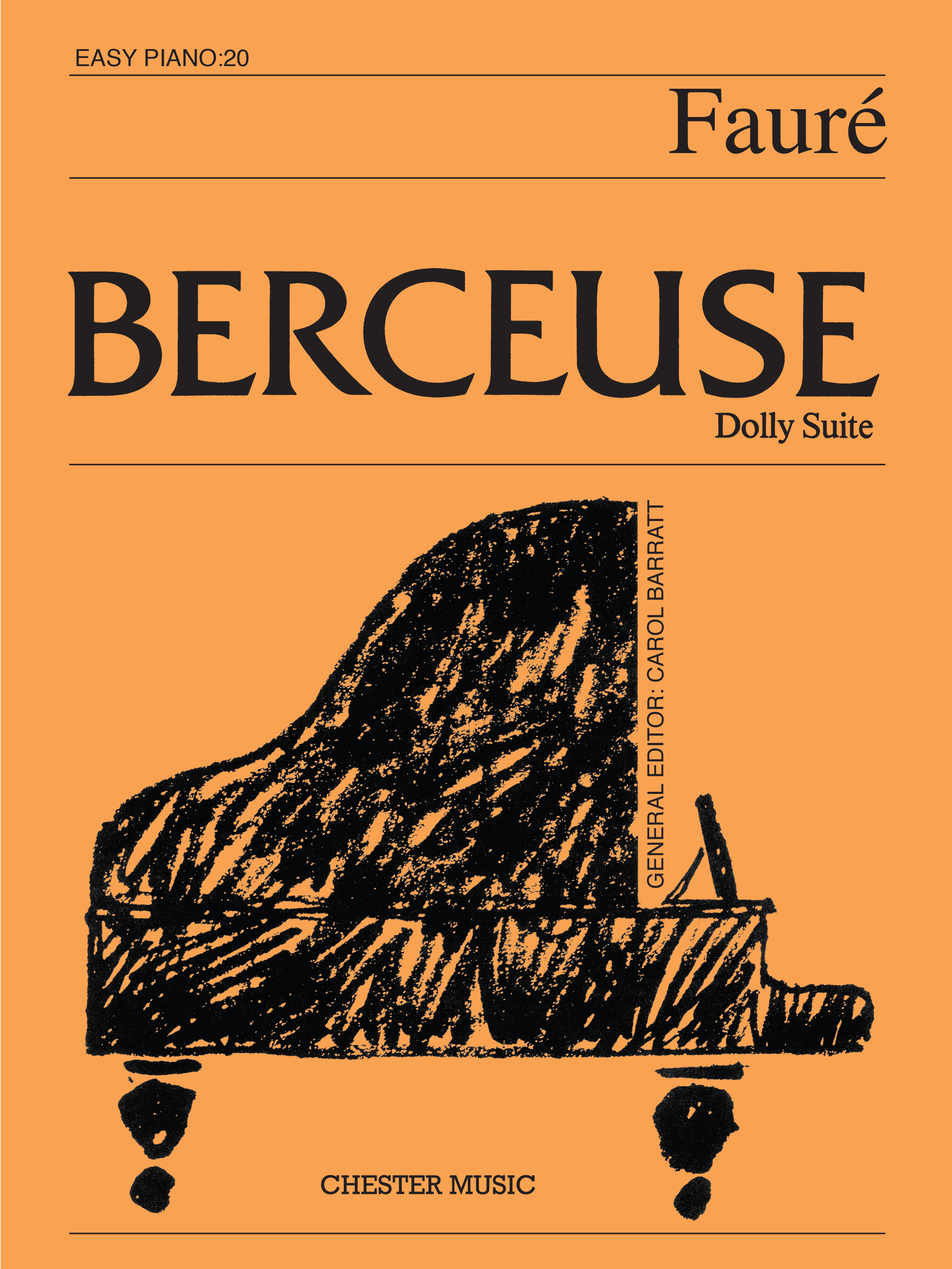 Gabriel Faur: Berceuse (Easy Piano No.20): Easy Piano: Instrumental Work