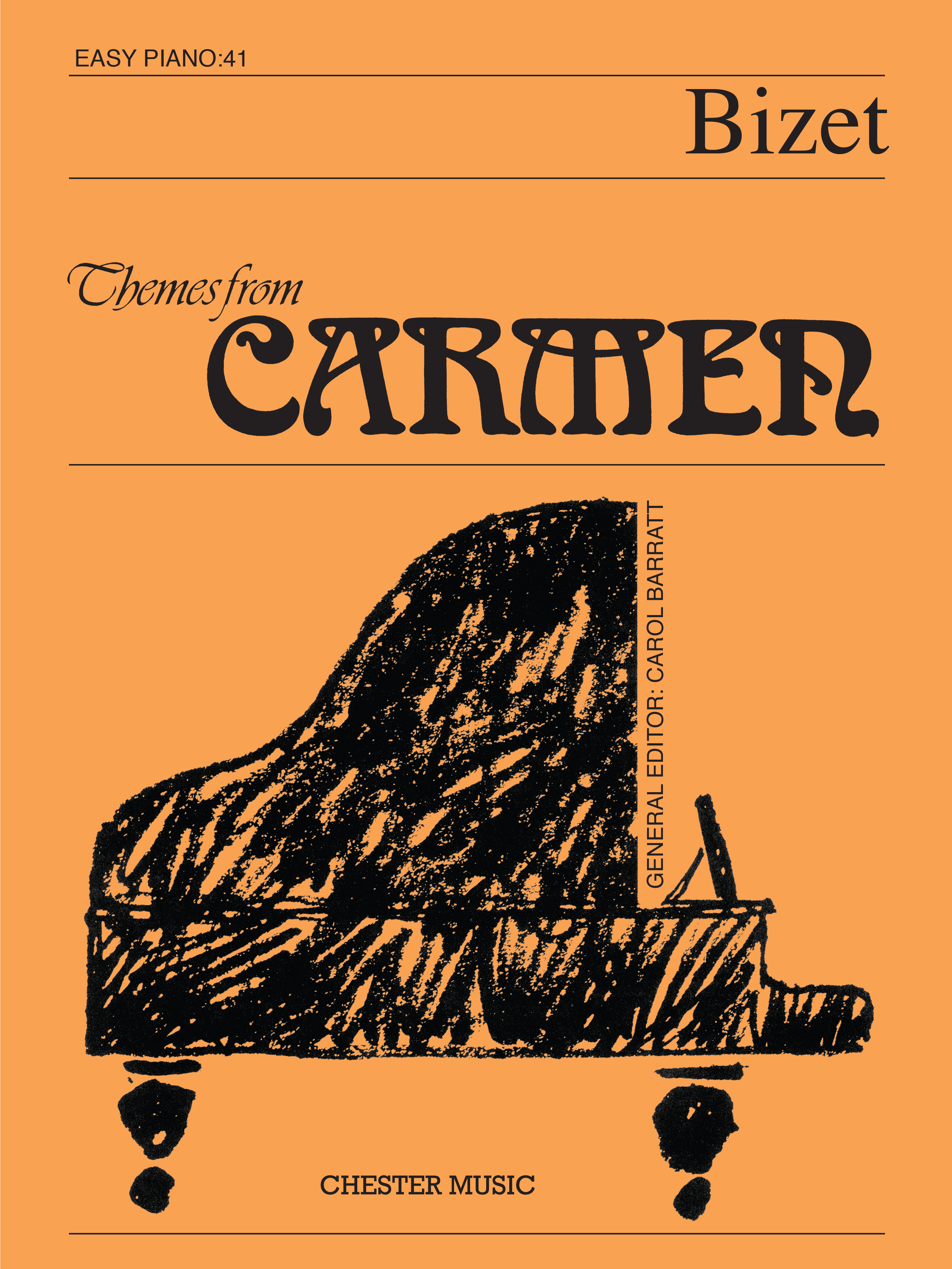 Georges Bizet: Themes From Carmen (Easy Piano No.41): Easy Piano: Single Sheet