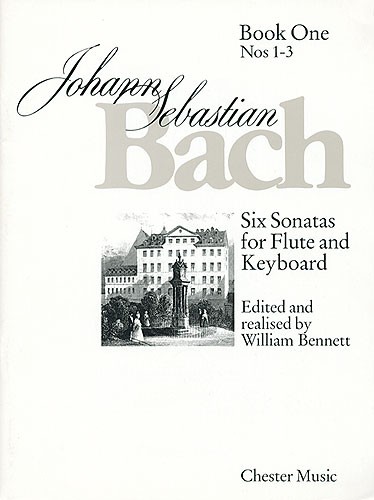 Johann Sebastian Bach: Six Sonatas For Flute And Keyboard Book One: Flute: