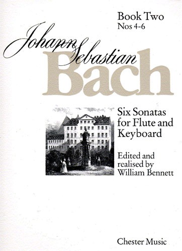 Johann Sebastian Bach: Six Sonatas For Flute And Keyboard Book Two: Flute: