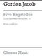 Gordon Jacob: Five Bagatelles: Brass Ensemble: Instrumental Work