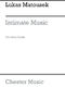 Lukas Matousek: Intimate Music for Cello Solo: Cello: Instrumental Work