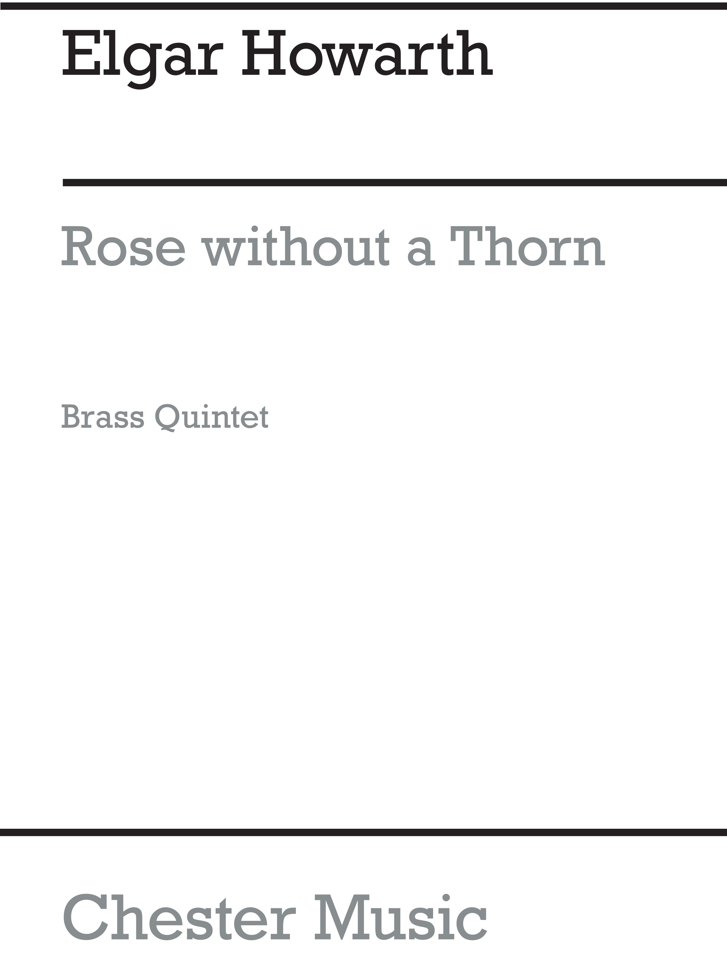 Henry VIII: Rose Without A Thorn: Brass Ensemble: Instrumental Work