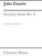 John W. Duarte: English Suite 4: Flute & Guitar: Instrumental Work