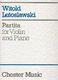 Witold Lutoslawski: Partita For Violin And Piano: Violin: Instrumental Work