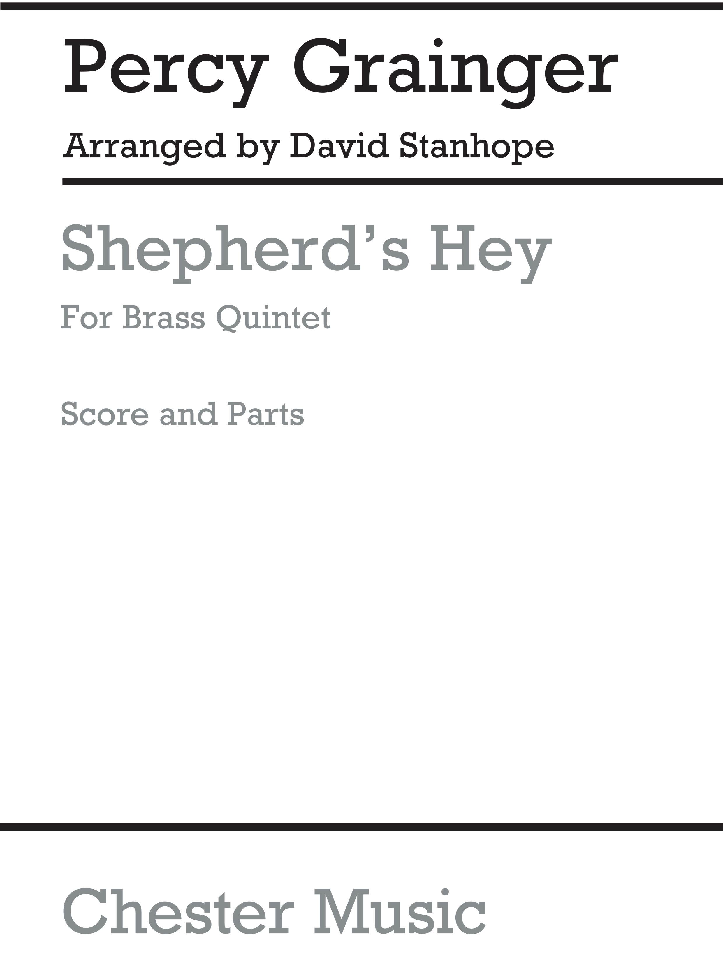Percy Aldridge Grainger: Shepherd's Hey: Brass Ensemble: Instrumental Work