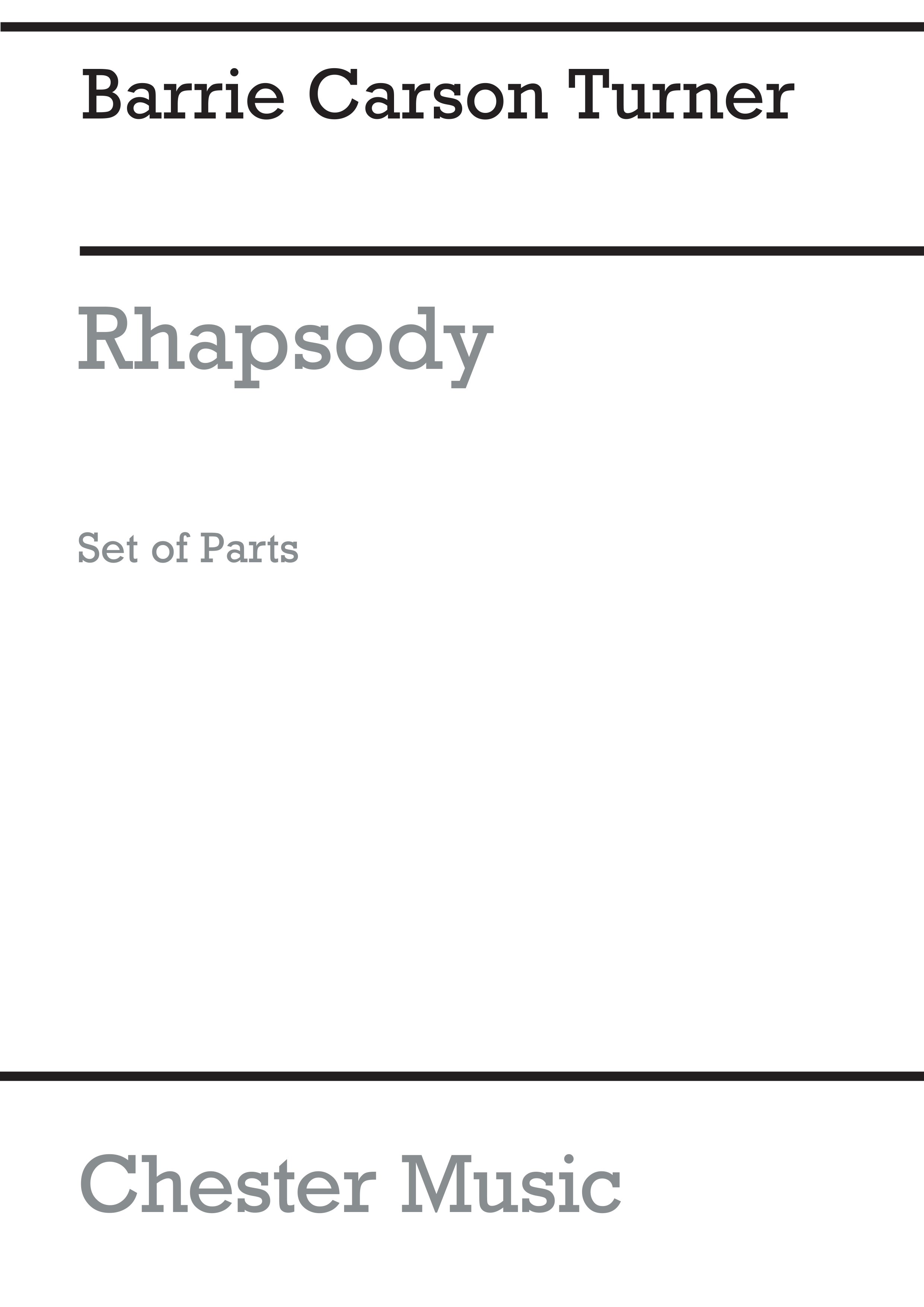 Barrie Carson Turner: Playstrings Moderately Easy No. 15 Rhapsody: Orchestra: