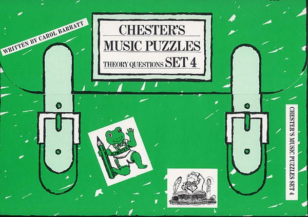 Carol Barratt: Chester's Music Puzzles - Set 4: Piano: Theory