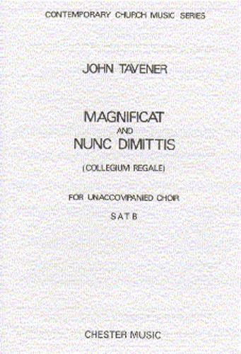 John Tavener: Magnificat & Nunc Dimitis: SATB: Vocal Score