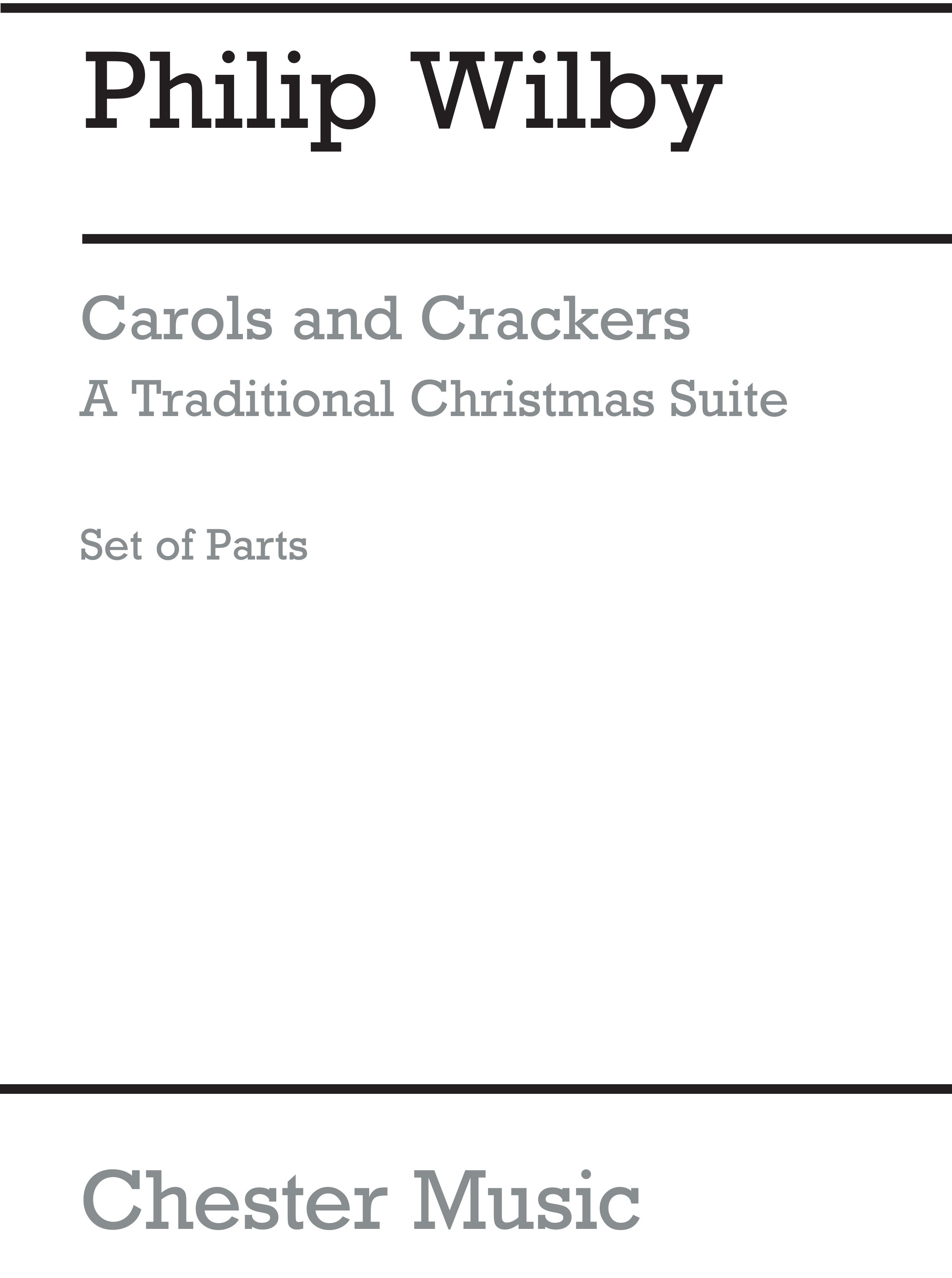 Philip Wilby: Playstrings Easy No. 14: Carols And Crackers: Orchestra: