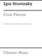 Igor Stravinsky: Four Pieces: Flute & Guitar: Instrumental Album