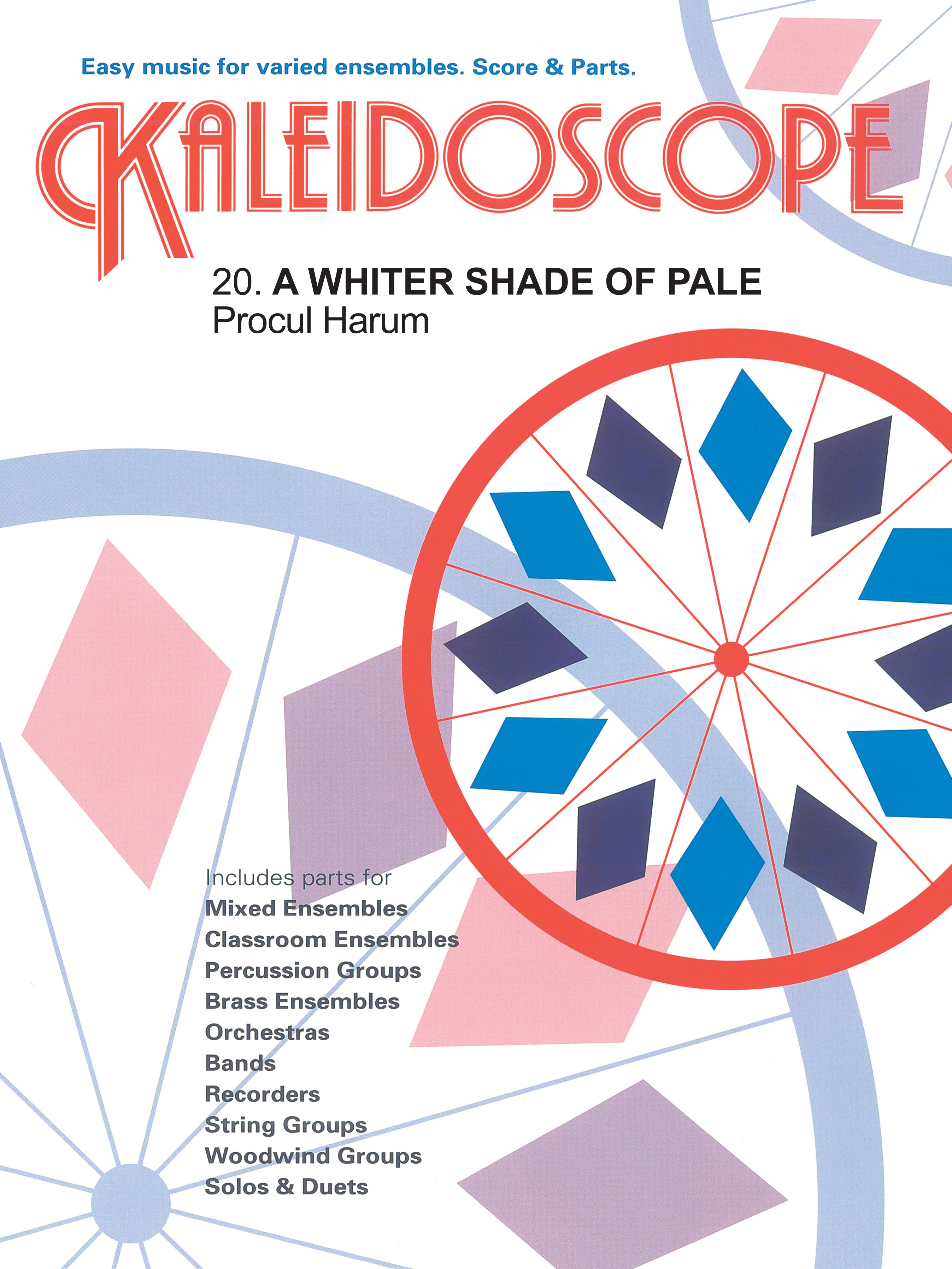Procol Harum: Kaleidoscope: 20 Whiter Shade Of: Flexible Band: Score and Parts