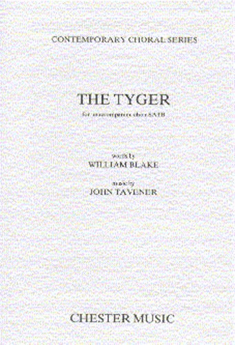 John Tavener: The Tyger (13-Part Choir): SATB: Vocal Score