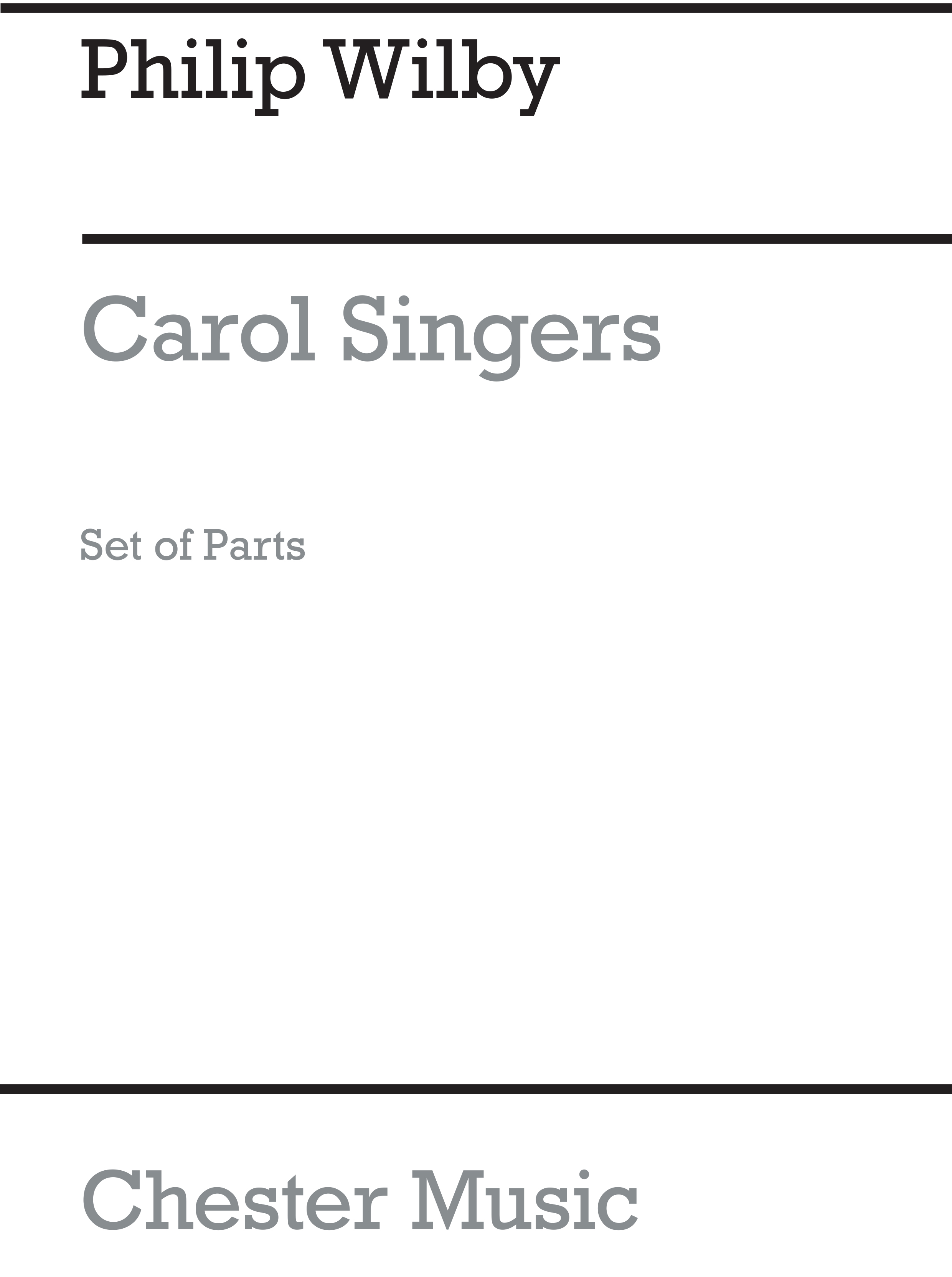 Philip Wilby: Playstrings Moderately Easy No. 16 Carol Singers: Orchestra: