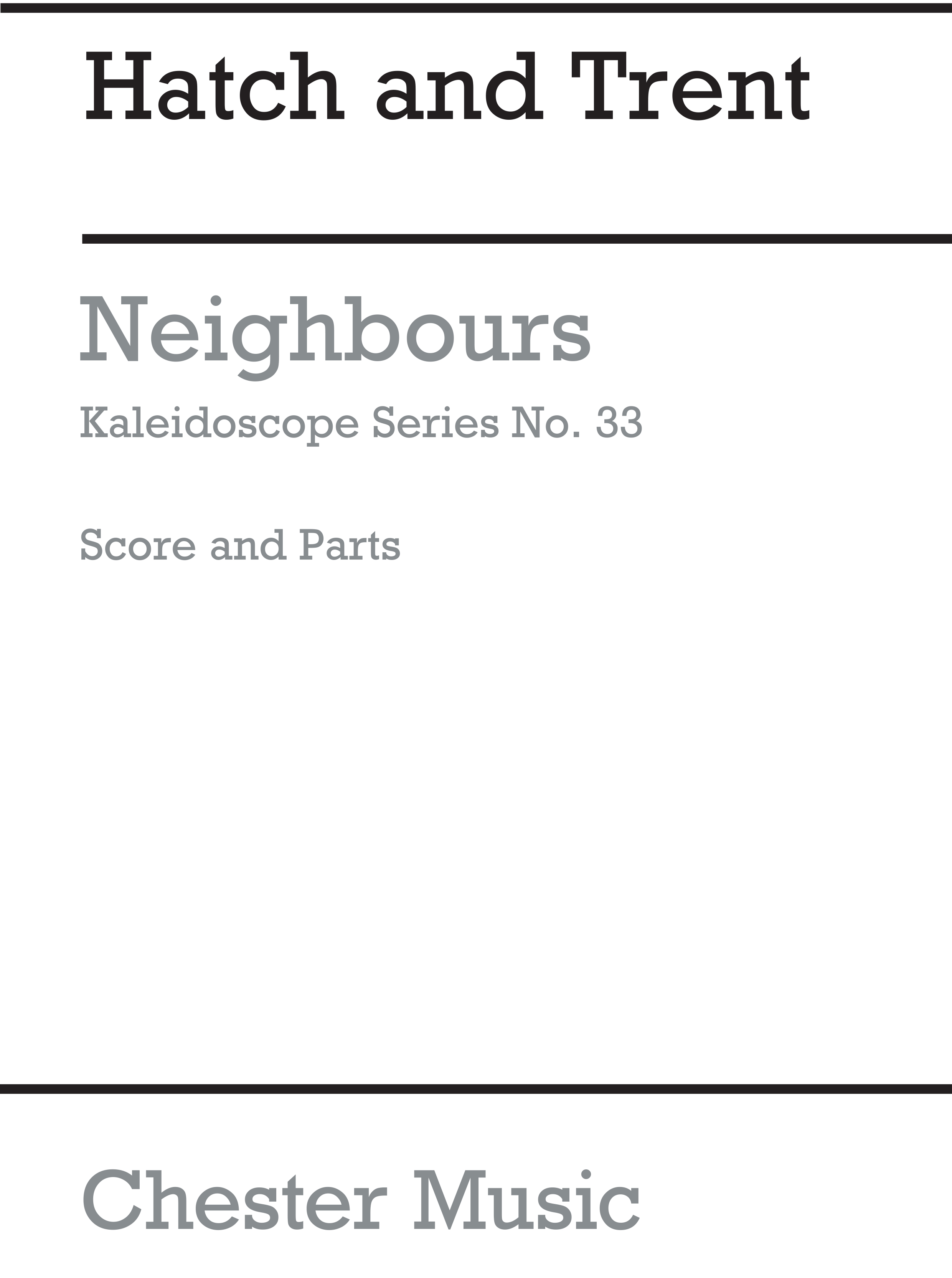 Jackie Trent Tony Hatch: Kaleidoscope: Neighbours Theme: Flexible Band: Score