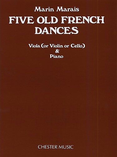 Marin Marais: 5 Old French Dances: Viola: Instrumental Album