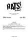 Nigel Hess: Rats! The Musical (Libretto) 10+ Copies: Voice: Classroom Musical