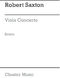 Robert Saxton: Viola Concerto (Full Score): Viola: Score