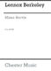 Lennox Berkeley: Missa Brevis Op. 57 (English Version): SATB: Vocal Score