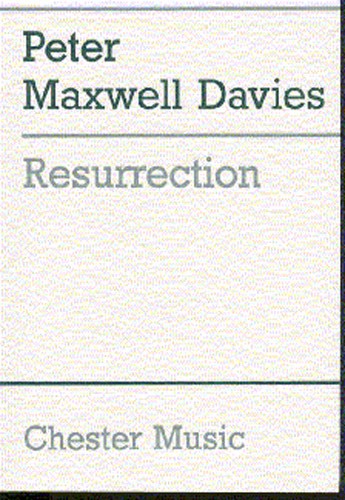 Peter Maxwell Davies: Resurrection: Orchestra: Score
