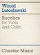 Witold Lutoslawski: Bucolics For Viola And Cello: Violin & Cello: Instrumental