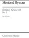 Michael Nyman: String Quartet No. 1 Parts: String Quartet: Instrumental Work