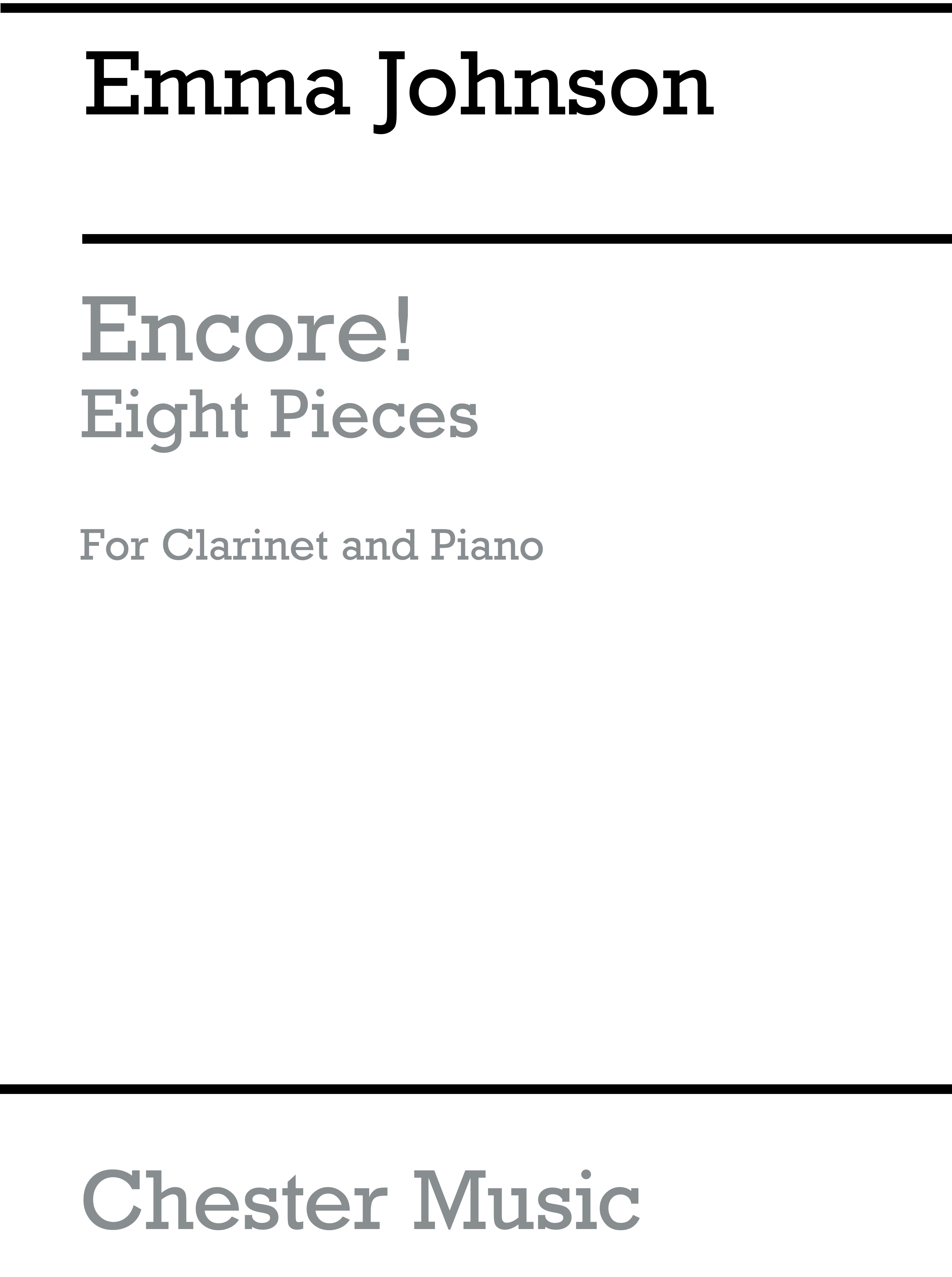 Emma Johnson: Encore! Emma Johnson: Clarinet: Instrumental Album
