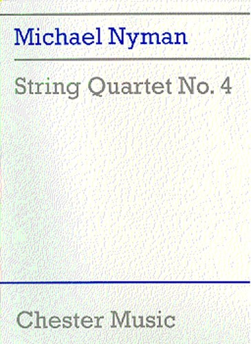 Michael Nyman: String Quartet No. 4: String Quartet: Score