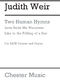 Judith Weir: Two Human Hymns: SATB: Vocal Score