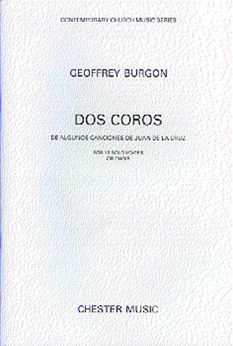 Geoffrey Burgon: Dos Coros For 12 Solo Voices Or Choir: SATB: Vocal Score