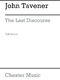 John Tavener: The Last Discourse: SATB: Score