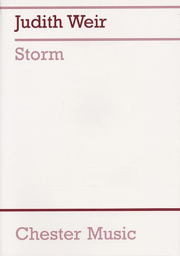 Judith Weir: Storm (Full Score): Chamber Ensemble: Score