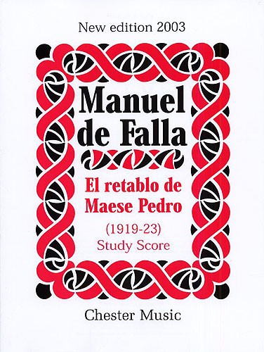 Manuel de Falla: El Retablo De Maese Pedro: Vocal Ensemble: Study Score