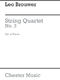 Leo Brouwer: String Quartet No.3 (Parts): String Quartet: Instrumental Work