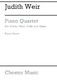 Judith Weir: Piano Quartet (Piano Score): Piano Quartet: Score