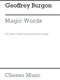 Geoffrey Burgon: Magic Words: SATB: Vocal Score