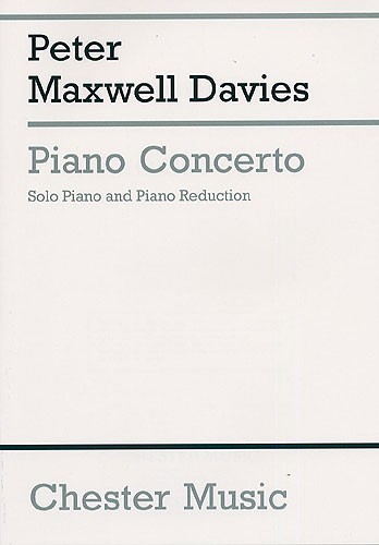 Peter Maxwell Davies: Piano Concerto (2 Piano Score): Piano Duet: Instrumental