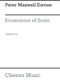 Peter Maxwell Davies: Economies Of Scale: Chamber Ensemble: Score