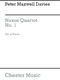 Peter Maxwell Davies: Naxos Quartet No.1 (Parts): String Quartet: Parts