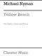 Michael Nyman: Yellow Beach: Piano Trio: Score and Parts